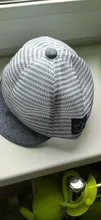 Sombrero Mono para bebé de algodón para verano, gorro Niño a rayas informal, aleros suaves, protección solar, gorros, gorros