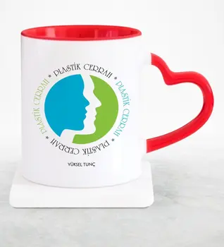

Personalized Professional Plastic Surgeon Red Heart Mug Cup