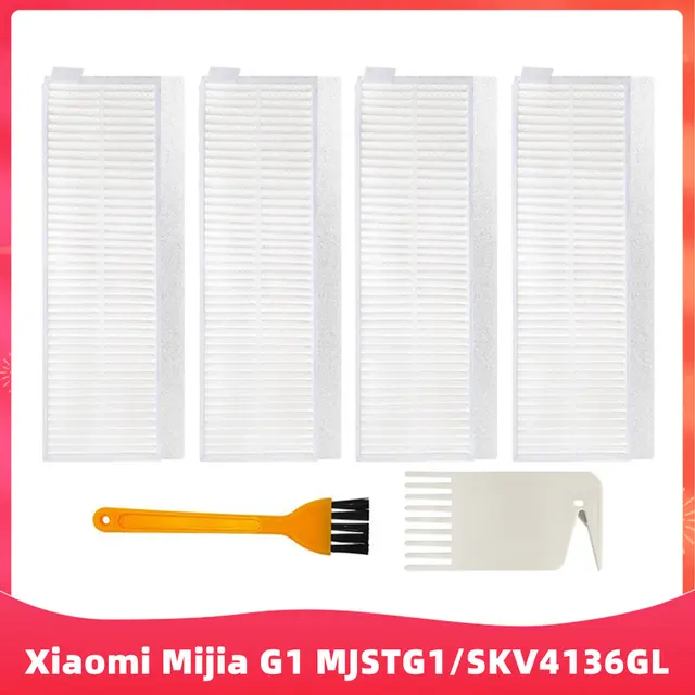 Replacement For Xiaomi Mijia G1 MJSTG1 SKV4136GL Mi Robot Vacuum Mop Essential Cleaner Parts Main Side Brush Hepa Filter Mop Rag Set F