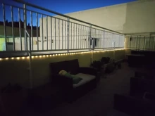 Rope-Tube Garland String-Lights Yard-Decoration Christmas Solar-Powered Garden Outdoor