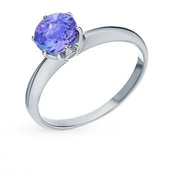 

Gold ring with tanzanite sunlight sample 585