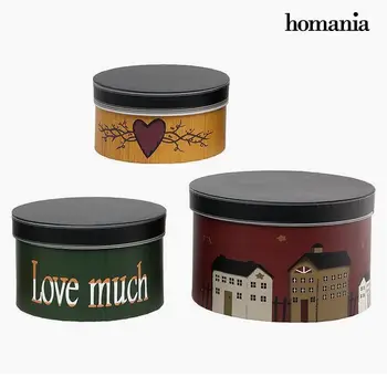 

Decorative box Homania 2687 (3 pcs) Circular