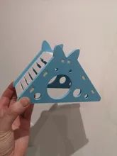 Hamster-House Exercise-Toy Wooden Guinea-Pig Ladder-Slide with for Cage