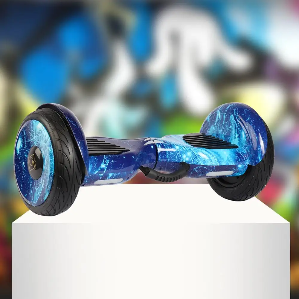 Гироскутер Ховерборб(Hoverboard) GT 10,5 дюйм с влагозащитой, самобаланс, электрический скейтборд,гироскоп - Цвет: GT-10.5-Аква-A04