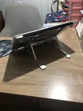 GOOJODOQ-soporte de aluminio para portátil, soporte Universal de refrigeración para MacBook de 11-17 pulgadas, soporte portátil para 노노거거