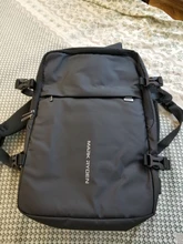 Mochila Mark Ryden para hombre, de 17 pulgadas para ordenador portátil morral, con recarga USB, multicapa, para viajes, antirrobo