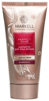

Highlighter for face bronze perfect shine Markell