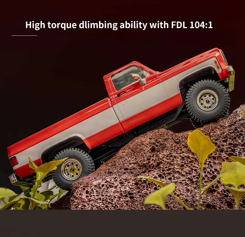 シボレー K10 ラジコン トラック 1 18 公式ライセンスモデル車 4wd オフロード リモコンピックアップトラック搭載車 バッテリー付き Ieltspolska Pl