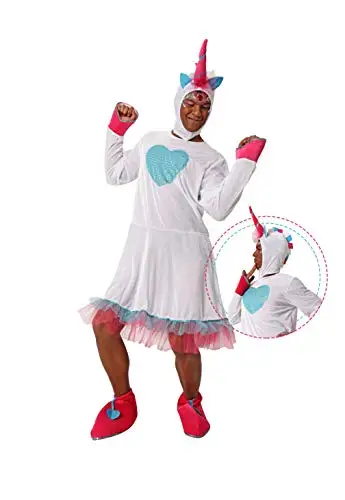 Costume Carnevale Vestito Unicorno Adulto Costume Da Unicorno Blu