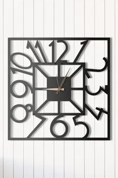

Angemiel Home Theme Metal Clock Wall Home And Office Decoration