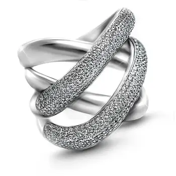 

Ring of silver chest pigtail