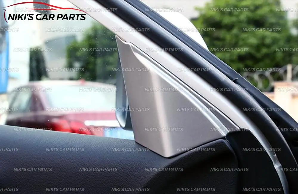 Треугольная накладка на передние стойки для Renault Koleos- ABS пластик 1 комплект/2 шт. формовочные украшения для стайлинга автомобилей