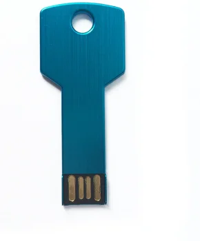 Синий USB флеш-накопитель 128 Гб металлический usb-накопитель, карта памяти, 64 ГБ Водонепроницаемый 2,0 32 ГБ флэш-накопитель USB 16 ГБ флеш-накопитель USB флэш-памяти изготовленный на заказ мета - Цвет: Синий