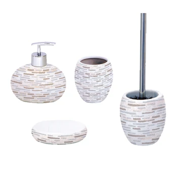 

Game ACCESORIES MSV in ceramic bathroom collection Brique Basin