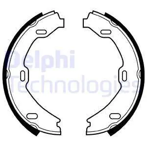 К-т торм. колодок ст. тормоза MB DELPHI LS2084