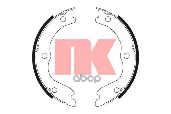 Колодки Ст.Торм.Nissan X-Trail 01- Nk 2722719 Nk арт. 2722719