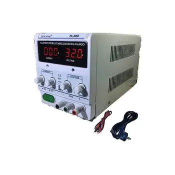 

Regulated Power Supply bench Transformer current professional adjustable up to 30V and 5A