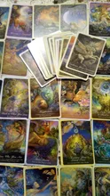 Juego de cartas de Tarot de wizorards, cubierta de alta calidad, versión en inglés, juguete de adivinación, juego de La Fortuna, 2020