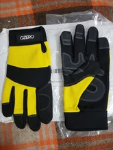 OZERO-guantes de trabajo mecánicos flexibles, Extra Grip Unisex, protección de seguridad para soldadura, jardín, motocicletas deportivas, 9022