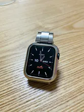 URVOI-funda para Apple Watch series 4 5 6, cubierta de marco de plástico duro brillante galvanoplastia para iWatch slim fit Ultra-funda fina