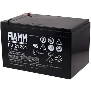 

FIAMM battery replacement for solar Forklift Systems emergency lighting cleaning equipment alarms 12V 12Ah
