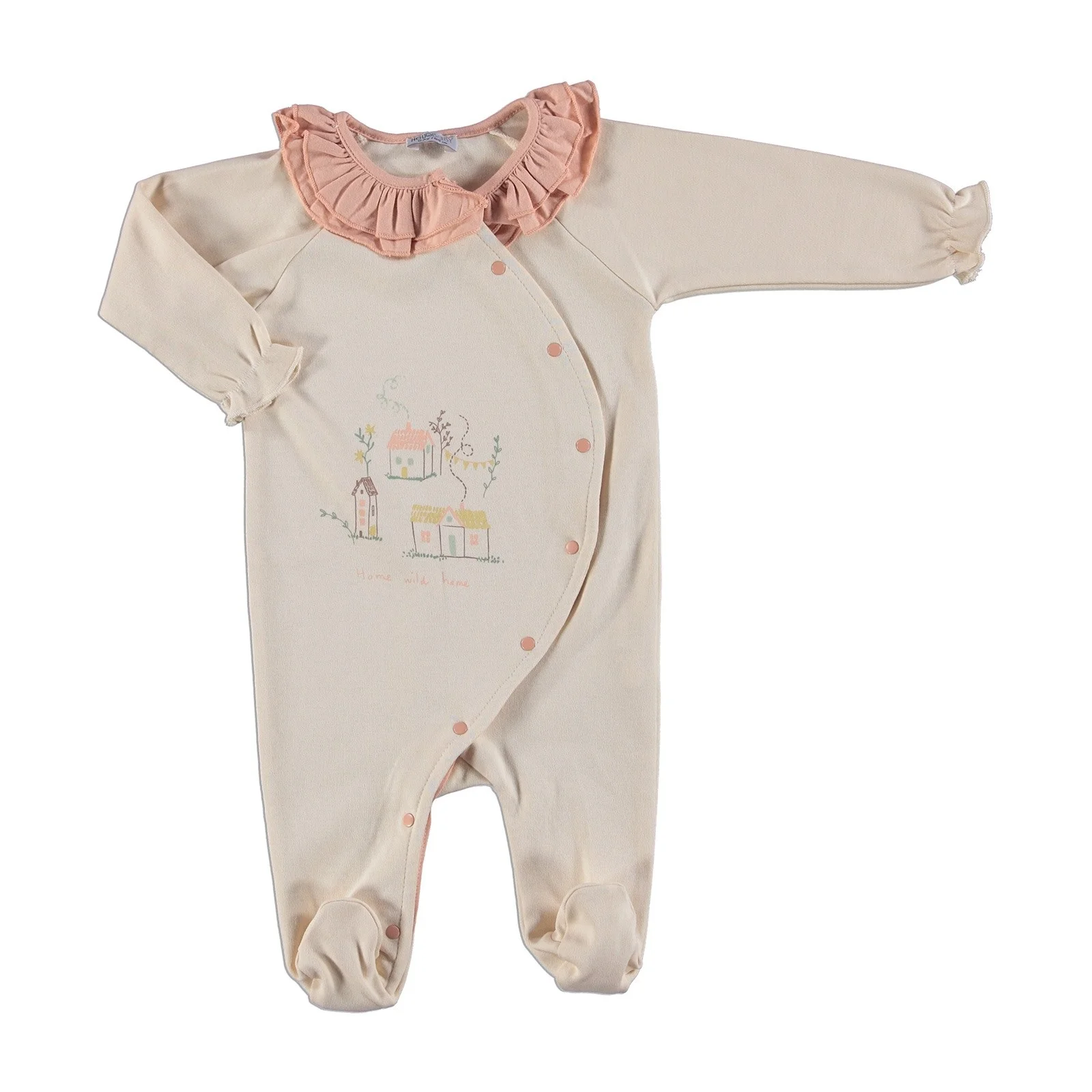 Ebebek HelloBaby/мягкий детский комбинезон с рисунком леса| |