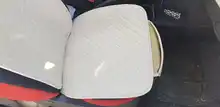Large Size Flax Car Seat Cover Protector Linen Front or Rear Seat Back Cushion Pad Mat