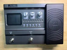 FLAMMA-procesador de Pedal de guitarra FX100, con efectos múltiples, pedal de expresión de modelado 80s Looper 55 Amp, 151 presets, 200