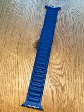 Correa de enlace de cuero para Apple watch, banda de 44mm, 40mm, 38mm, 42mm, pulsera de bucle magnético original, iWatch seires 3, 5, 4, 6 SE