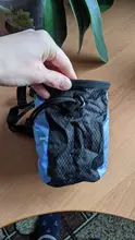 Almacenamiento de polvo de magnesio para gimnasio de escalada, cinturón de cintura ajustable, bolsa de tiza antideslizante para gimnasia en roca, bolsa de levantamiento de pesas