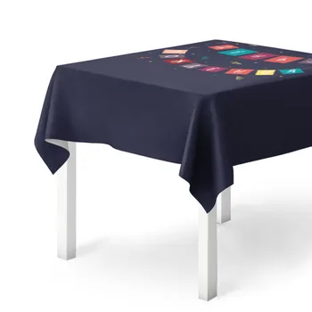 

Tablecloth 3D birthday