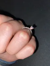 Anillo para mujeres de moda moderno, anillo de compromiso de circonita de cristal AAA blanca, regalo de joyería de boda, 2020