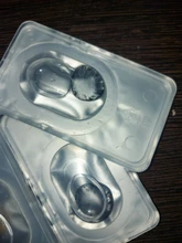 EYESHARE 2 unids/par Flor de hielo lentes de contacto cosméticos lentes Color de ojos 14,5mm