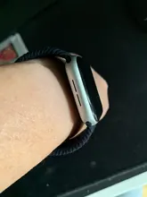 Correa de nailon trenzado para Apple Watch, correa elástica de 44mm, 40mm, 42mm y 38mm, serie iWatch 3, 4, 5, SE, 6