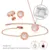 White Shell Flower Jewelry Sets For Women Luxury Elegant Stainless Steel Earrings/Necklaces/Bracelest 24