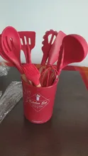 Utensils-Set Storage-Box-Tools Baking-Tools Silicone Kitchenware Non-Stick Heat-Resistant