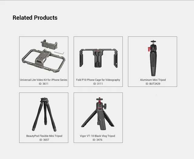 Supporto Per Telefono SmallRig - Morsetto Con Interruttore Rapido Per Vlogging E Video - Foto 5