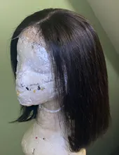 Pelucas de cabello humano corto recto peluca Frontal de encaje 360 pelucas frontales de encaje Bob recto pelucas frontales de encaje ISEE cabello malasio pelucas de cabello humano