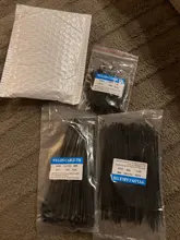 Cable-Tie Plastic Self-Locking 100pcs Fixing-Ring 3X200 Nylon Black 5X300 Zipper 