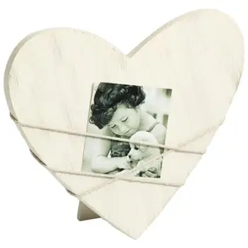 

Beautiful Herz 16,5x19,5 Wood photo frame White VV299WWalther5.56