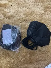 10/50/100/200/500 Uds negro máscara médica máscaras quirúrgicas no tejida 3-capa de máscara de la boca de algodón desechable máscaras para el rostro boca