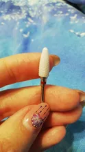 Broca de clavo de cerámica de fresado para Mill manicura máquina conjunto cortador para pedicura limas eléctricas para uñas Taladro