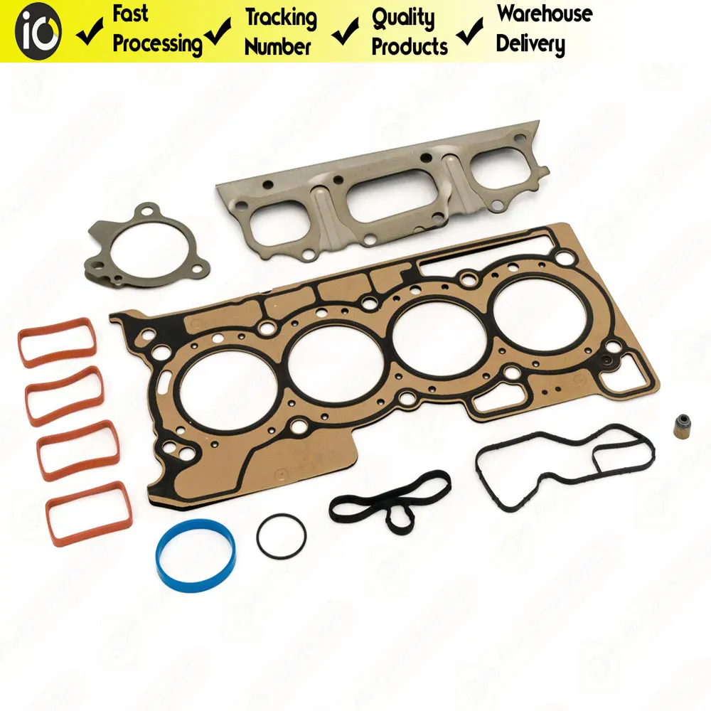 

Head Gasket Set for Renault Megane Scenic Clio 4 IV MK4 Captur 1.2 TCe Oem 101015303R Fast Shipment From Warehouse