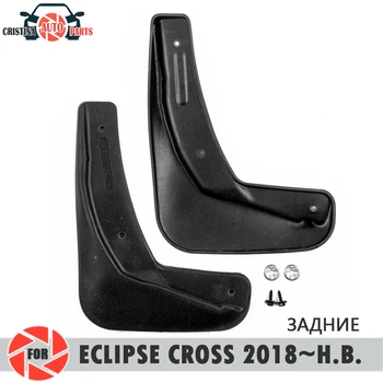 

Car mud flaps for Mitsubishi Eclipse Cross 2018~ mudflaps splash guards flap rear mudguards fender car accessories dirt protect