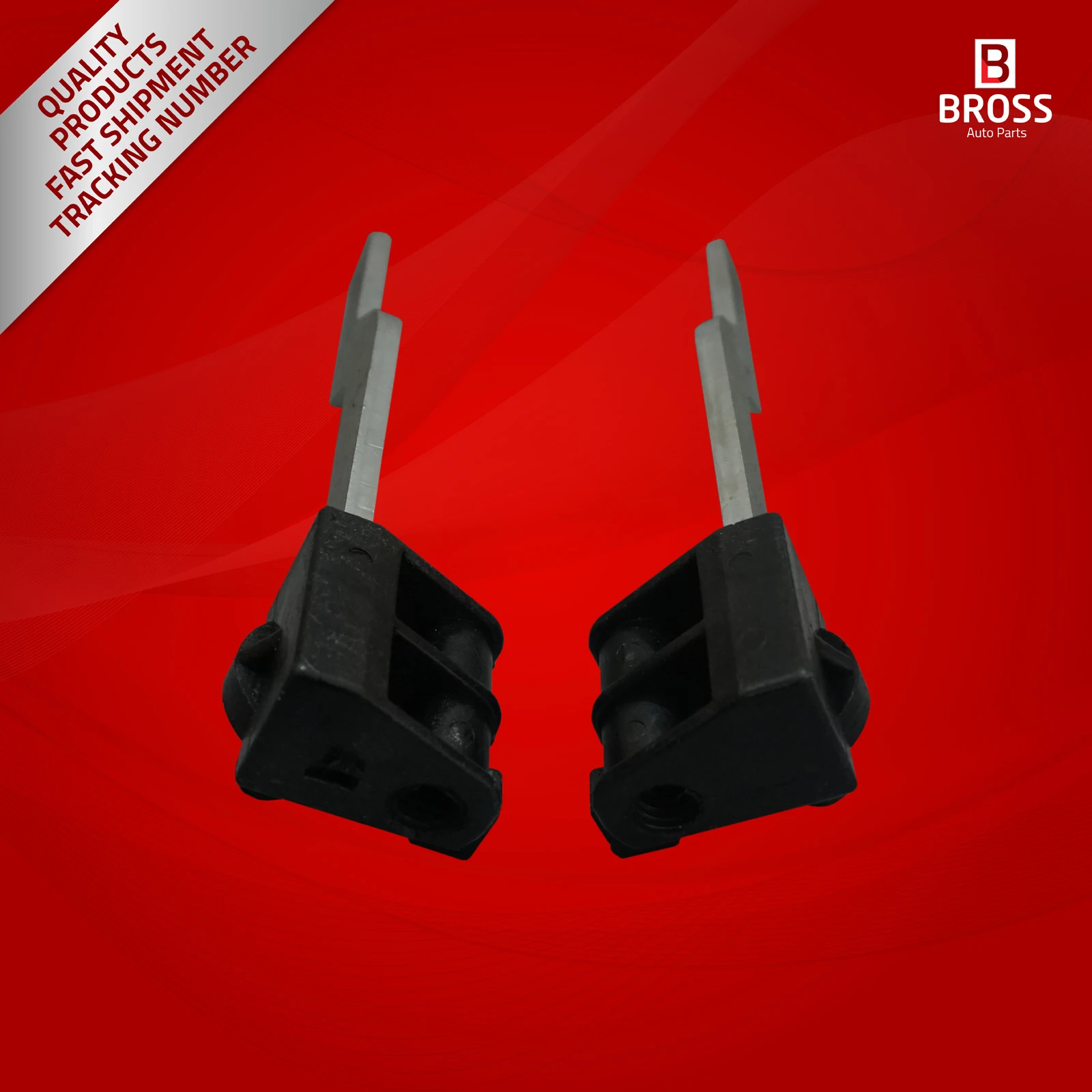  Bross BSR539 Roof Lock Latch Parts 7123312 L R Left and Right for 6 Series E63 E64 Convertible CC 2