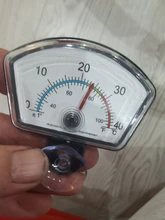 Termómetro de acuario con puntero, Dial de temperatura sumergible, copa de succión, envío directo
