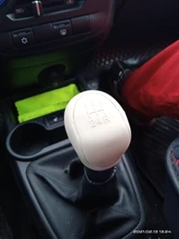 Car-Gear-Head-Shift-Knob-Cover Ball-Collars Ford-Focus-2-3-4-Mk2 MK3 MK4 MT