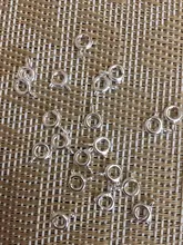 20 unids/lote de 6mm, cierre de anillo de resorte dorado con anillo de salto abierto, cierre de joyería para cadena, collar, pulsera, conectores, fabricación de joyas