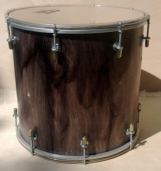 

Bk-10e drum Caucasian 10 ", 25x25,4 cm, color-Eben, workshop bechterev