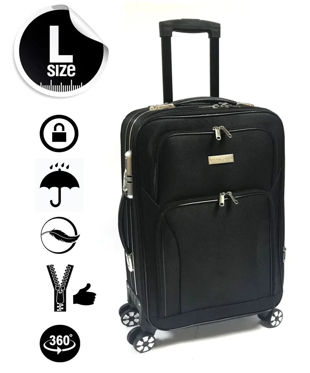 Чемодан на 4 колесах |